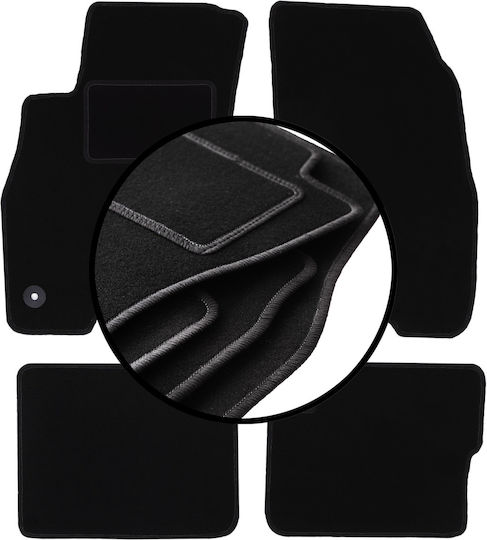 Velours Teppichmatten Set Fiat Grande Punto Hatchback 2005-2009
