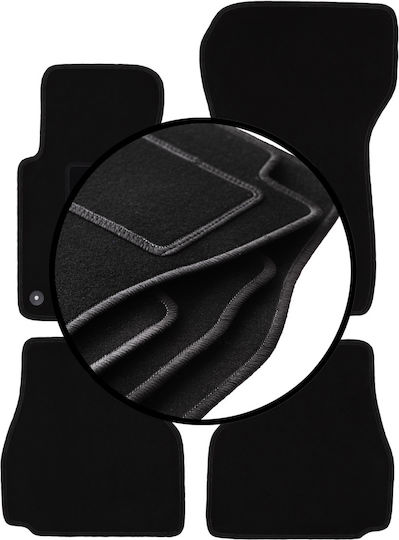 Velours Teppichmatten Set BMW 3 E36 Cabrio 1993-2001