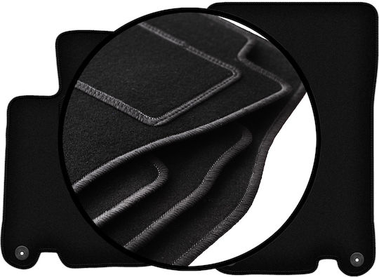 Velour Carpet Set for Mercedes-Benz SL R230 Roadster 2001-2011