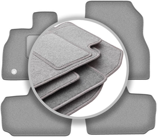 Gray Car Mats Nissan Leaf I Hatchback 2010-2017