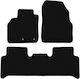 Basic Black Velvet Floor Mats Renault Grand Scenic Ii Minivan 2003-2009