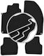 Carlux-silver Car Mats Lancia Kappa Sedan 1994-2002