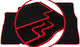 Carlux Red Car Mats Fiat Ducato II Van 1994-2006