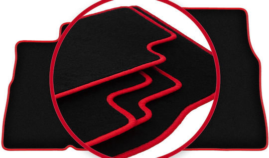 Carlux Red Car Mats Fiat Ducato II Van 1994-2006