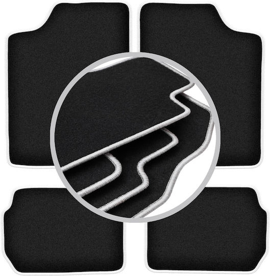 Carlux Silver Car Mats Suzuki Swift Ii Hatchback Sedan 1988-2004