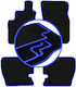 Carlux-blaue Autoteppiche Daewoo Musso SUV 1993-2005