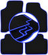 Carlux-blue Car Mats Kia Sephia Ii Sedan 1997-2001
