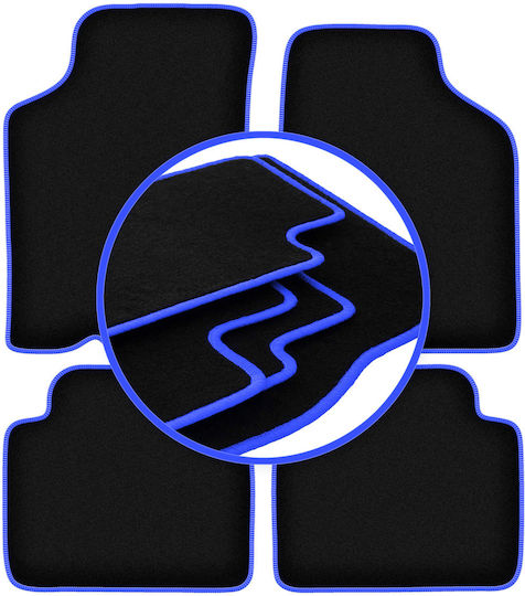 Carlux-blue Car Mats Kia Sephia Ii Sedan 1997-2001