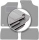 Gray Car Mats Peugeot 106 Hatchback 1991-2003