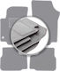 Gray Car Mats Volkswagen Up Hatchback 2011