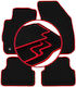 Carlux-red Car Mats Chevrolet Aveo Ii T300 Hatchback Sedan 2011