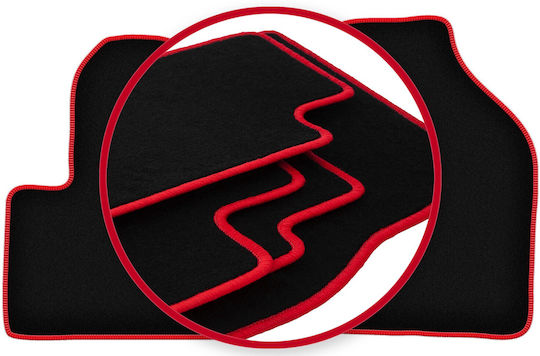 Carlux-red Car Mats Ford Transit Connect Van 2003-2012