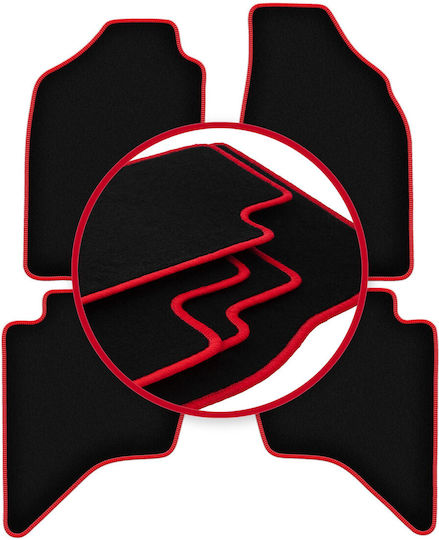 Carlux-rote Autoteppiche Mazda Bt-50 Pickup 2007-2012