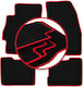Carlux-red Car Mats Fiat Linea Sedan 2009-2015