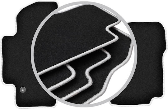 Carlux Silver Car Mats for Nissan NV200 Van 2010