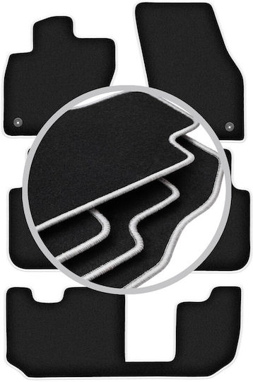 Carlux Silver Car Mats Volkswagen Tiguan Allspace 7 Seater 2017