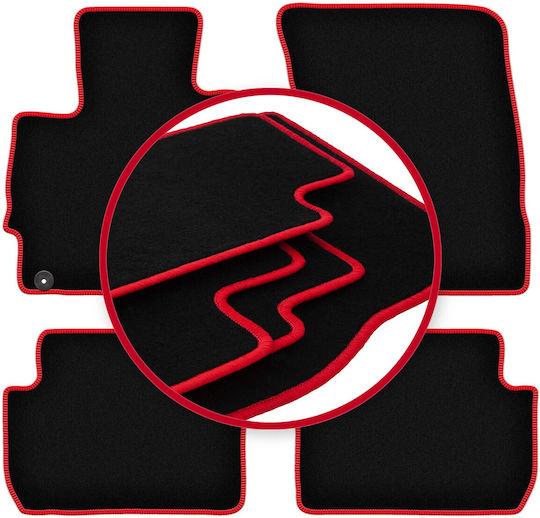 Carlux-red Car Mats Mitsubishi Eclipse Cross Suv 2017