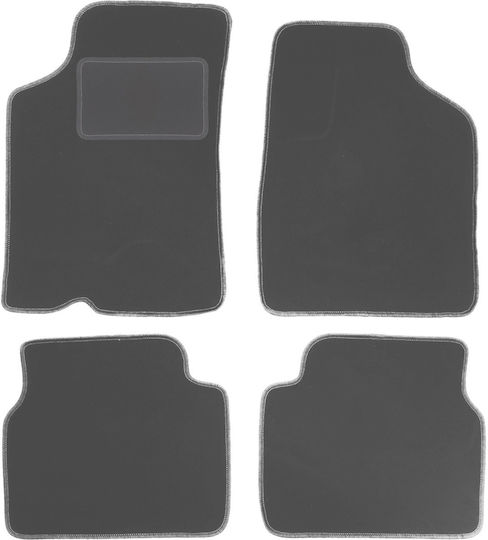 Graphite Car Mats Kia Sephia I Sedan 1994-1997
