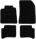 Covorașe catifea negre Renault Vel Satis Liftback Hatchback 2001-2010