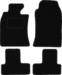 Black Velvet Floor Mats Mini Cooper One R50 Hatchback 2001-2007 Black Velvet Floor Mats Mini Cooper One R50 Hatchback 2001-2007
