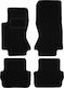 Black Velvet Floor Mats Jaguar S-type X204 Sedan 2002-2008