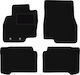 Black Velvet Floor Mats Mitsubishi Grandis Minivan 2004-2010