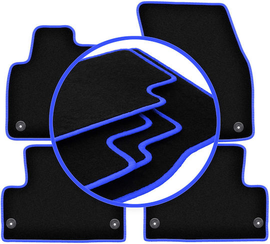 Carlux-blue Car Floor Mats Range Rover Evoque Suv 2011-2018
