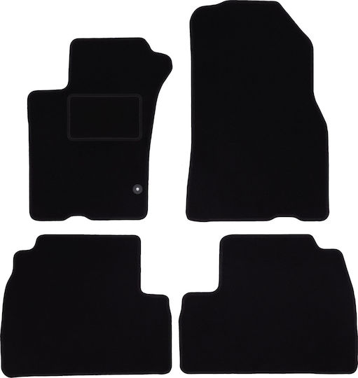 Черни кадифени стелки за под Mercedes ML W163 SUV 1998-2005
