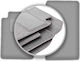 Gray Car Mats Mercedes-Benz SLK R170 Convertible 1996-2004