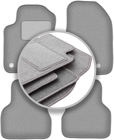 Graue Auto Fußmatten Alfa Romeo Giulietta Hatchback 2010-2020