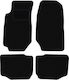 Black Velvet Floor Mats Ford Granada Sedan 1972-1985