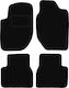 Black Velvet Floor Mats Land Rover Freelander I Suv 1996-2006