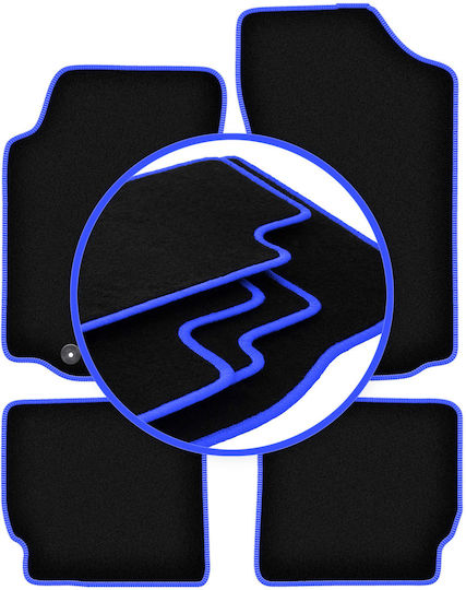 Carlux-blue Car Mats Peugeot 306 Cabrio 1993-2001