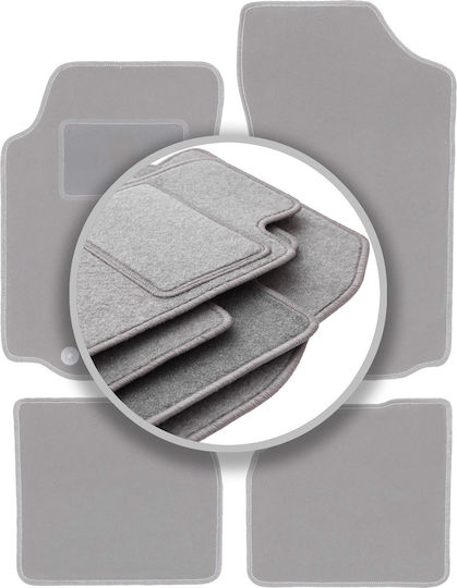 Graue Autoteppiche Peugeot 306 Cabrio 1993-2001
