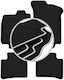 Carlux-silver Car Mats Lancia Dedra Sedan 1989-1999