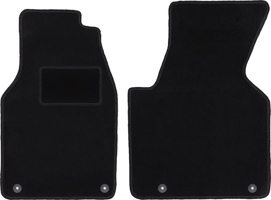 Black Velvet Floor Mats Volkswagen Transporter T4 Delivery 1993-2001