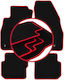 Carlux Red Car Floor Mats Alfa Romeo Mito Hatchback 2008-2019