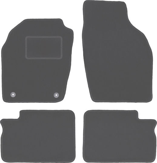 Graphite Car Mats Opel Agila A Hatchback 2000-2007