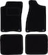Car Mats Velvet Black for Audi 80 B3 Sedan 1986-1991