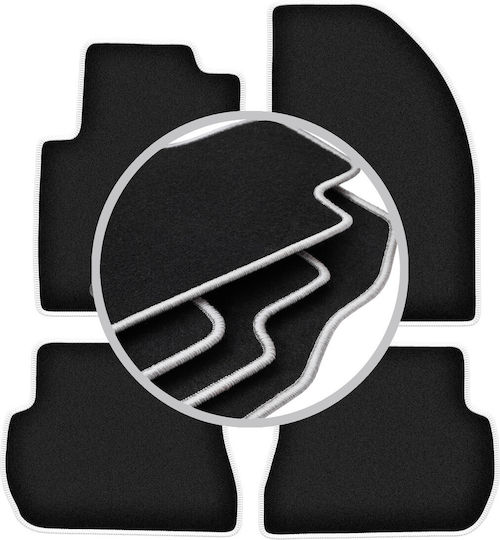 Carlux-Silber Autoteppiche Ford Fusion Hatchback 2005-2012