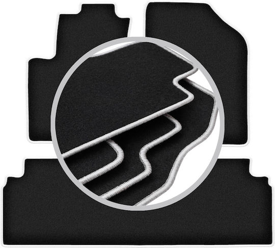 Carlux-silver Car Mats Kia Venga Minivan 2009-2017