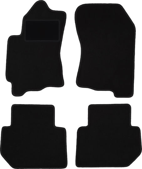 Black Velvet Floor Mats Subaru B9 Tribeca Suv 2009-2009
