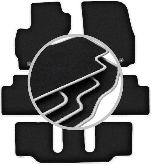 Carlux Silver Car Mats Mazda 5 I 7 Seater 2005-2010