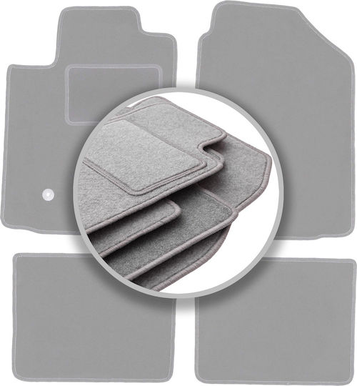 Gray Car Mats Toyota Corolla E12 E13 Hatchback Wagon Sedan 2002-2007