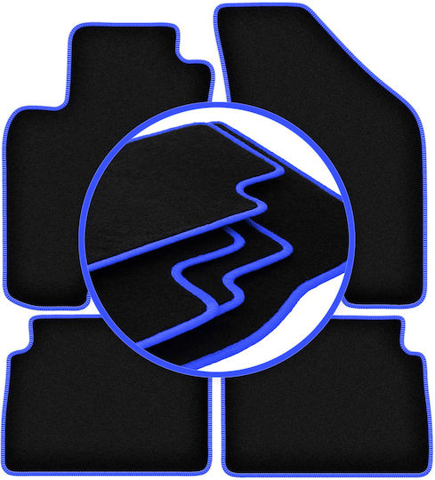 Carlux-blaue Autoteppiche Chevrolet Lacetti Hatchback Limousine 2003-2012