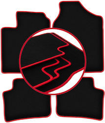 Carlux-red Car Mats Daihatsu Trevis Hatchback 2006-2009
