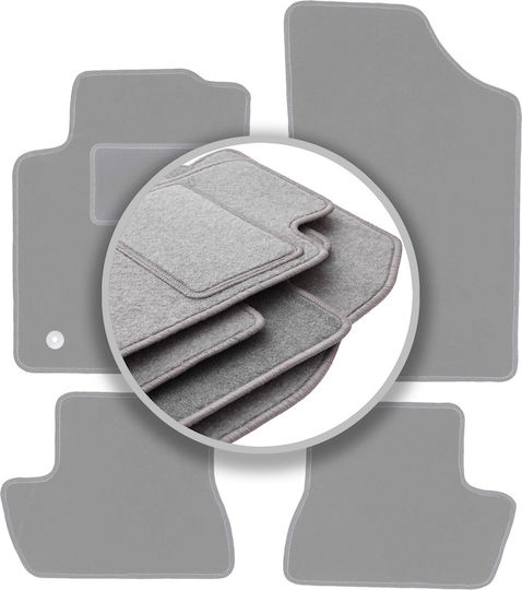 Gray Car Mats Citroen C2 Hatchback 2003-2009