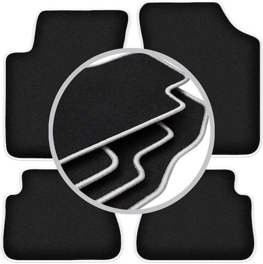 Carlux-silver Car Mats Kia Picanto I Hatchback 2003-2011