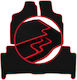 Carlux-red Car Mats Nissan Terrano Ii Suv 1993-2005