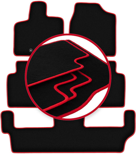 Carlux Red Car Mats Volkswagen Routan 7 Seater 2008-2015